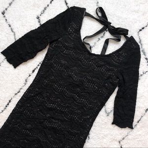 Denim & Supply Black Lace Dress